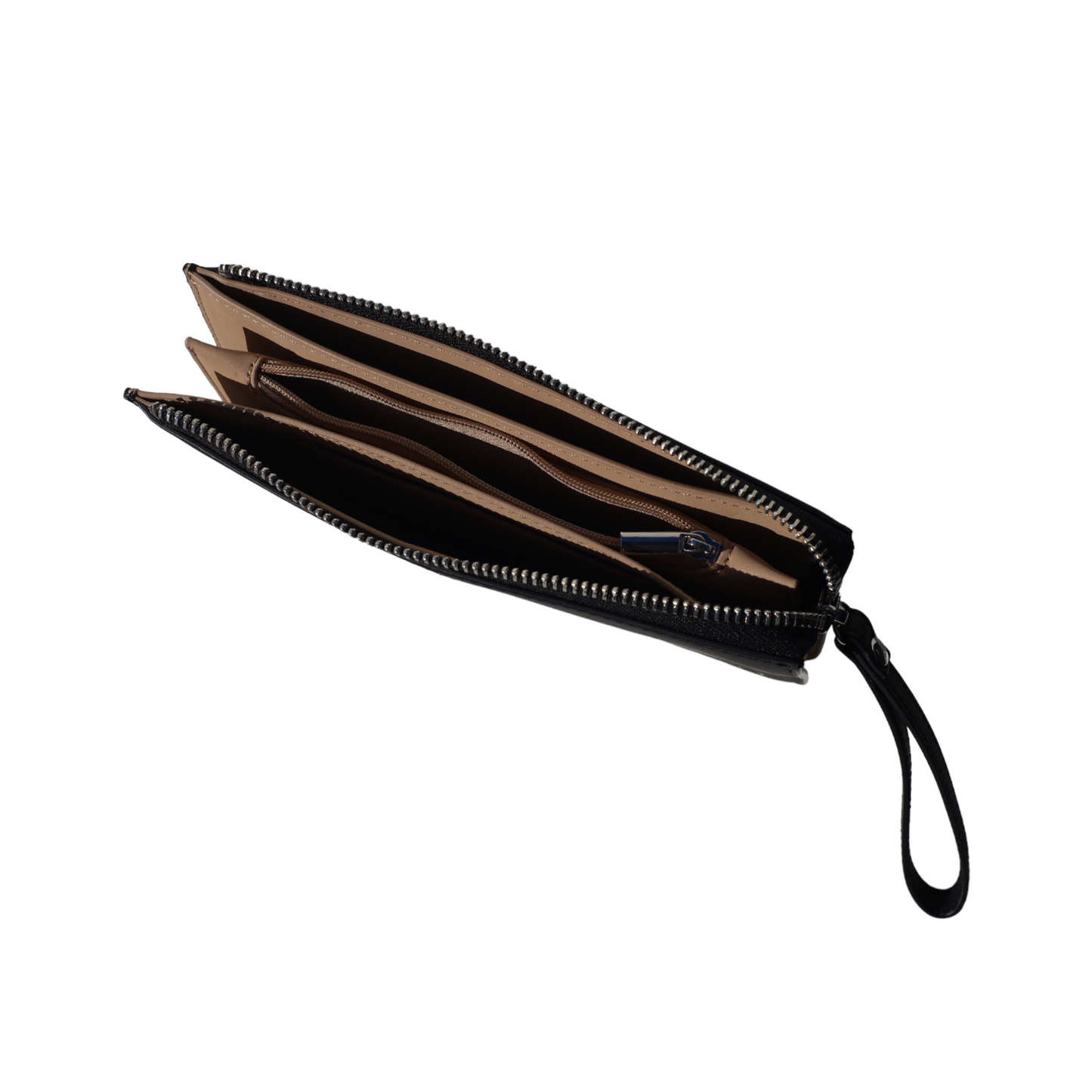 Velma Lee Continental Wristlet Black