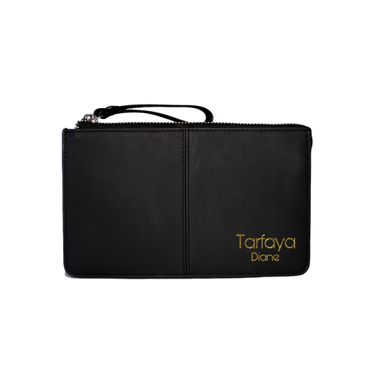 Velma Lee Continental Wristlet Black